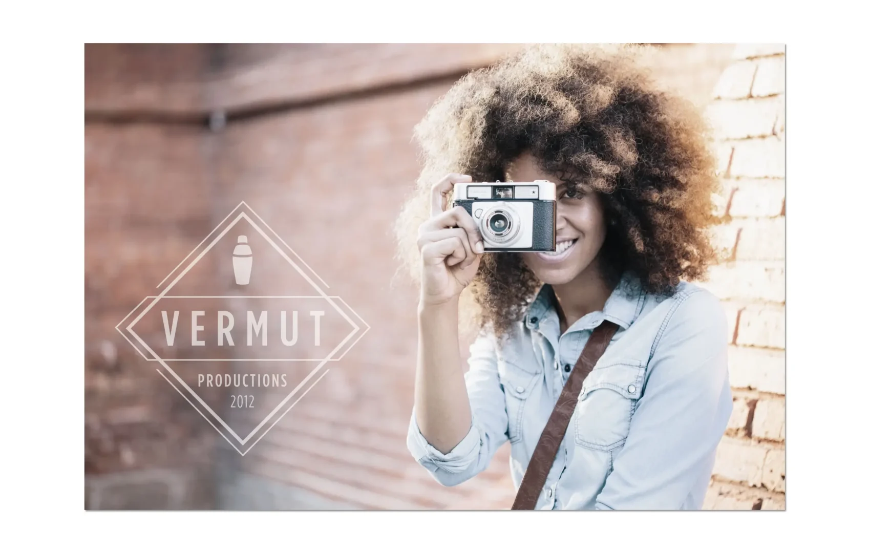 This logo design for a photographic production company captures the fun spirit of “vermouth moments,” where shoot days are all about creativity and enjoyment. Inspired by vintage signage, the logo incorporates a cocktail shaker, emphasizing the lively atmosphere the company brings to each project.