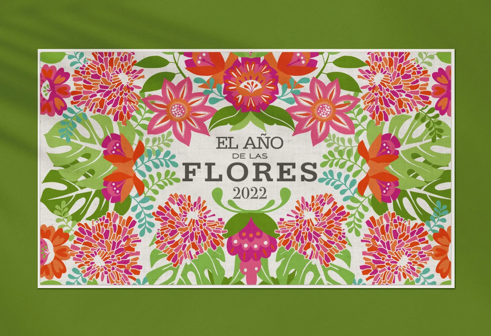 El año de las flores - caja - packaging design