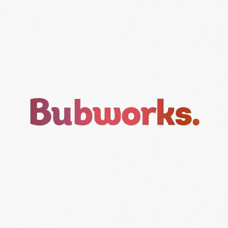 Bubworks logo by Lolita Cortés