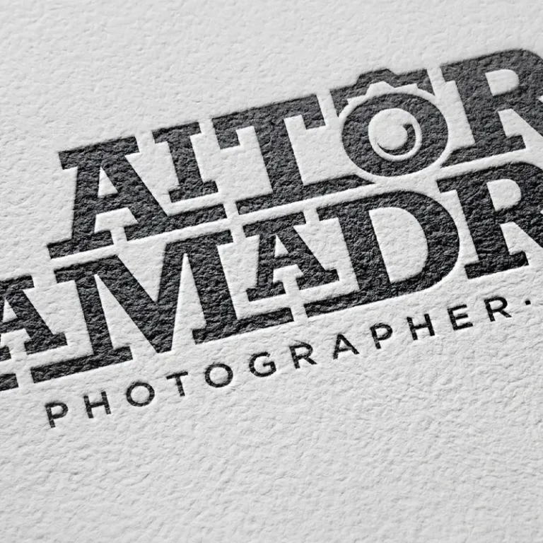 Logo for photographer in barcelona