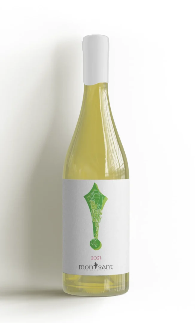 BK white wine packaging design by Lolita Cortes