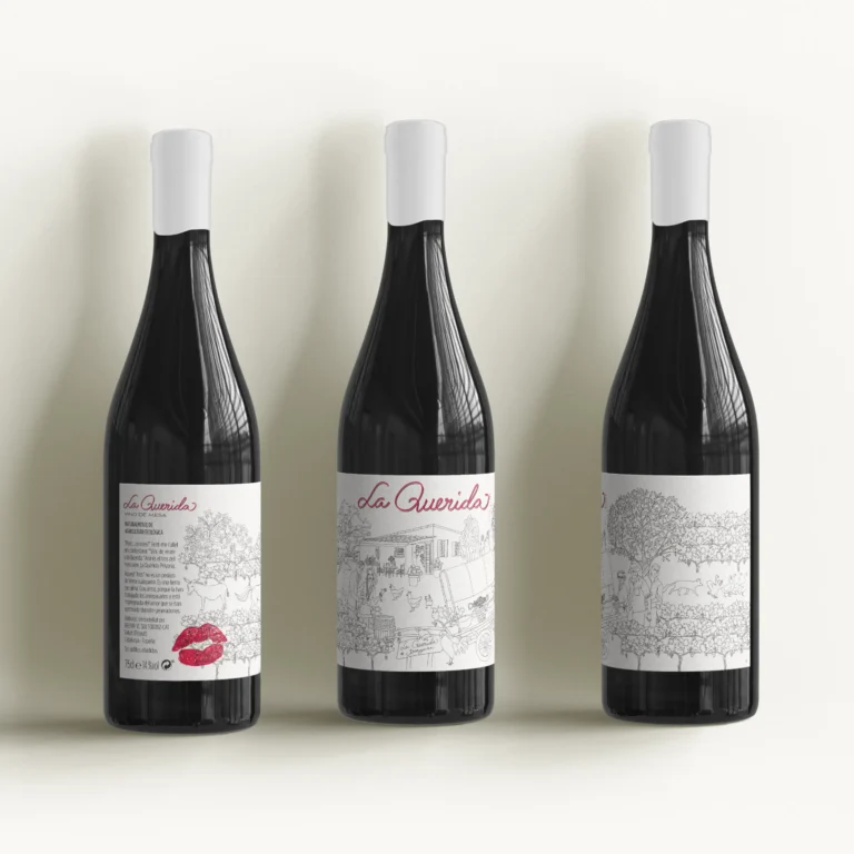 packaging design for La querida