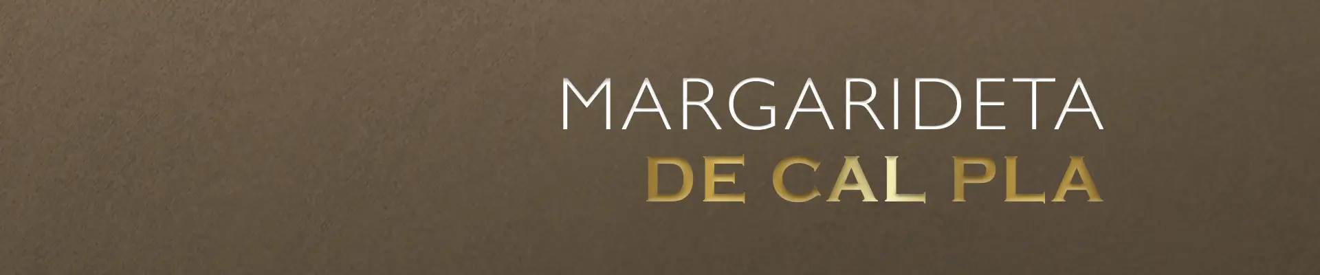 margarideta de cal pla wine logo design