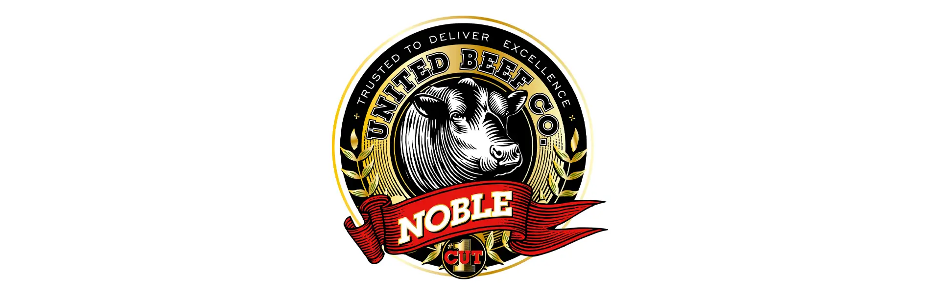 united beef company logo design